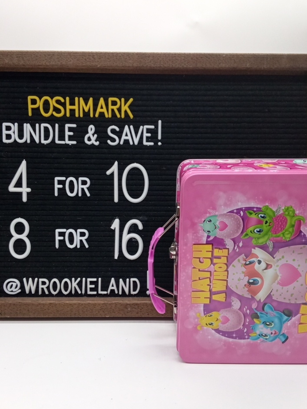 Hatchimals Pink Lunch Tin